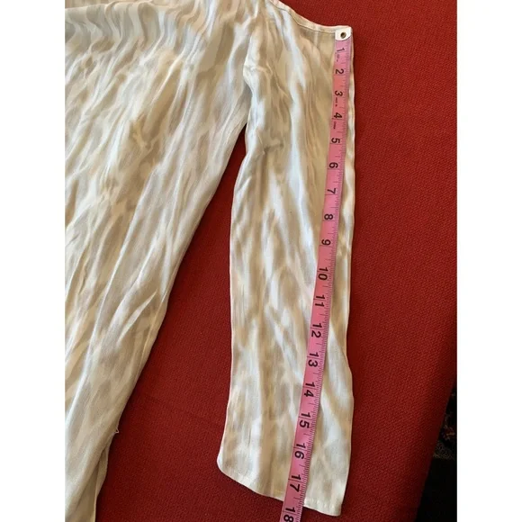 YFB pastel animal print cold shoulder maxi dress, NWT, S - Picture 10 of 11